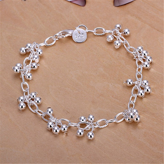 925 plata Sterling bracelets hermoso