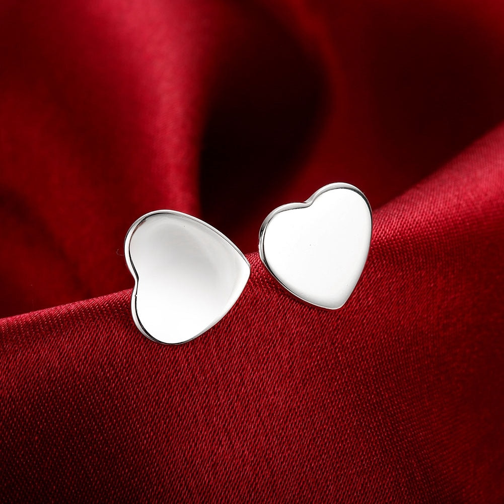 925 plata Sterling silver heart romantic
