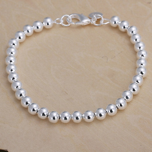 925 plata Sterling silver Bracelets esferas