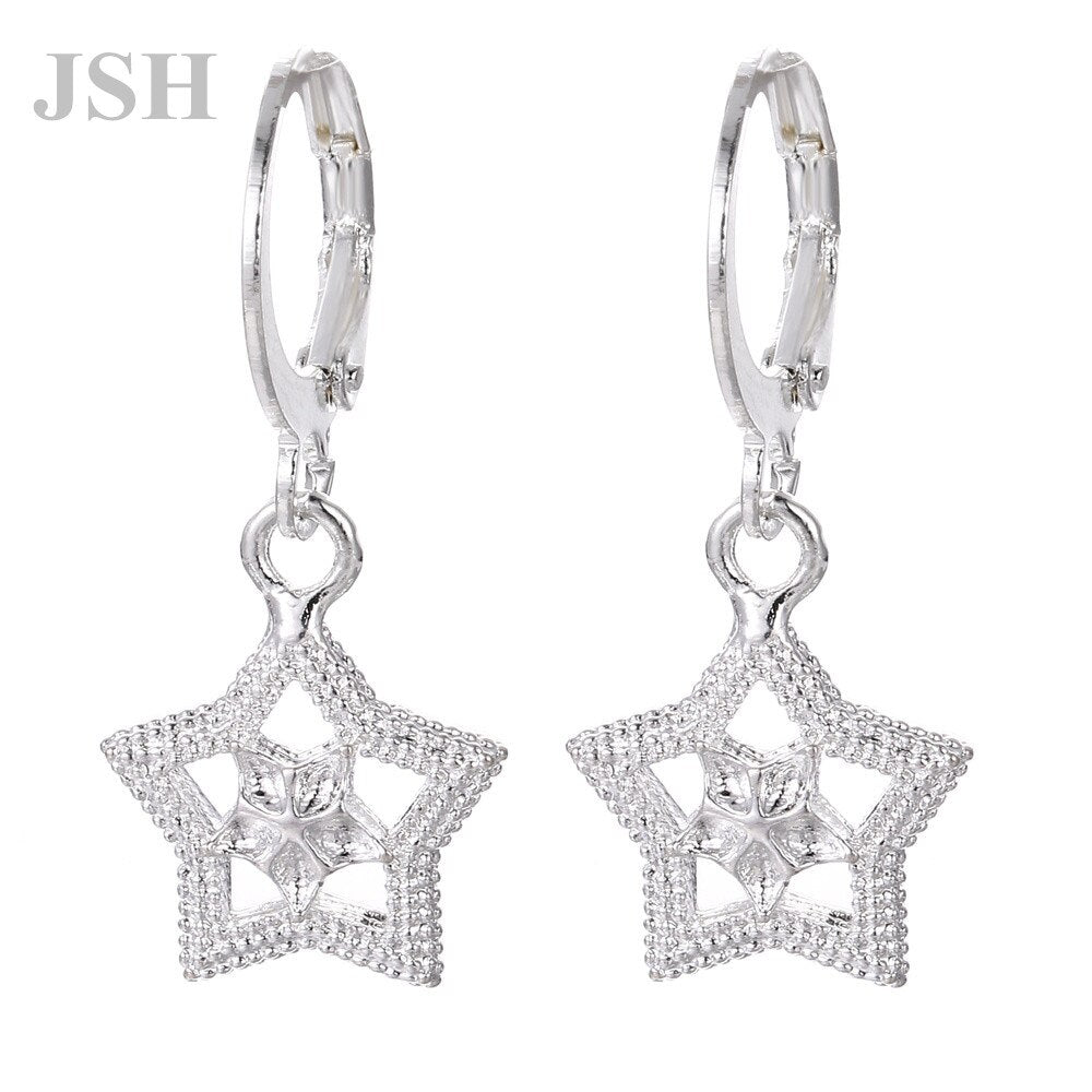 Estrellitas  aros  925 plata  Sterling